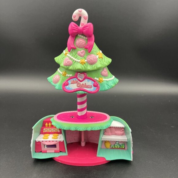 2006 My Little Pony A Very Minty Christmas Tree Pop-Up Playset Ponyville - Picture 3 of 9